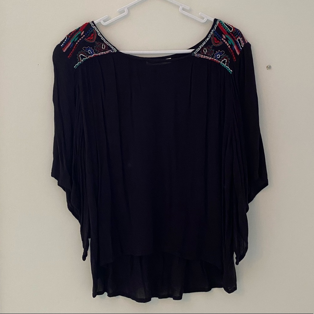 Hazel Long Sleeve with Embroidered Details